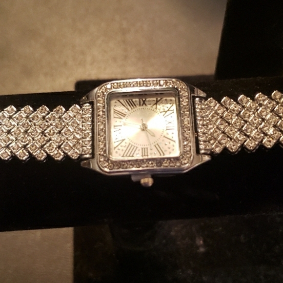 Silver Rhinestone Watch - Picture 5 of 5